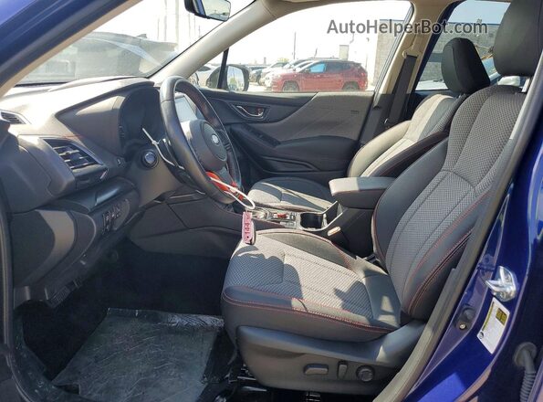 JF2SKAJC1PH512185 2023 SUBARU FORESTER Blue Вид салону спереду