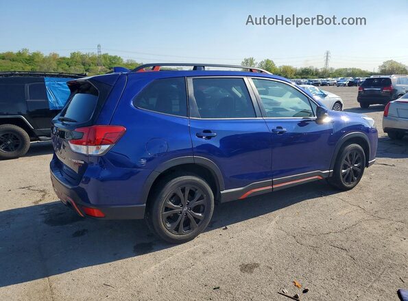 JF2SKAJC1PH512185 2023 SUBARU FORESTER Blue Задня права чверть