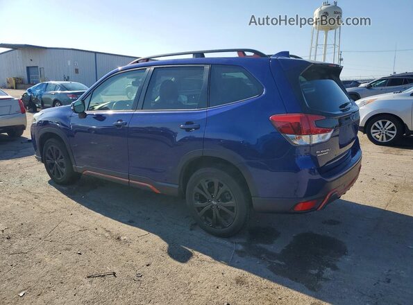 JF2SKAJC1PH512185 2023 SUBARU FORESTER Blue Задня ліва чверть