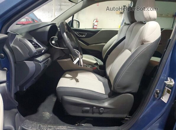 JF2SKAJC3MH569838 2021 SUBARU FORESTER Blue Widok wnętrza z przodu