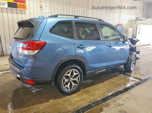 JF2SKAJC3MH569838 2021 SUBARU FORESTER Blue Tył prawy