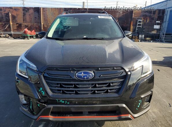 JF2SKAJC3PH441135 2023 SUBARU FORESTER Черный Вид спереди