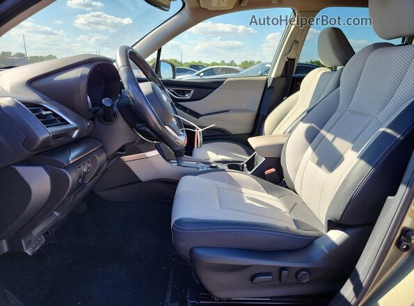 JF2SKAJC4LH566798 2020 SUBARU FORESTER Зеленый Вид салона спереди