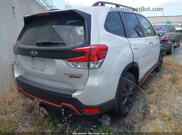 JF2SKAJC5PH444487 2023 SUBARU FORESTER Белый Задняя правая четверть