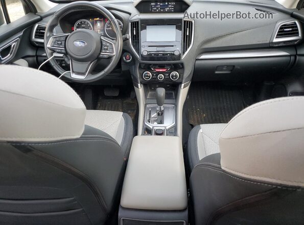 JF2SKAJC6MH517877 2021 SUBARU FORESTER Синий Вид панели приборов