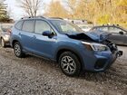 2021 Subaru Forester Premium Синий vin: JF2SKAJC6MH517877