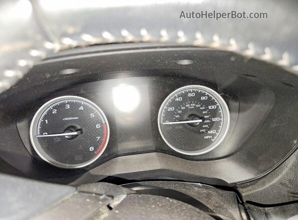 JF2SKAJC7LH474195 2020 SUBARU FORESTER Silver Вид щитка приладів