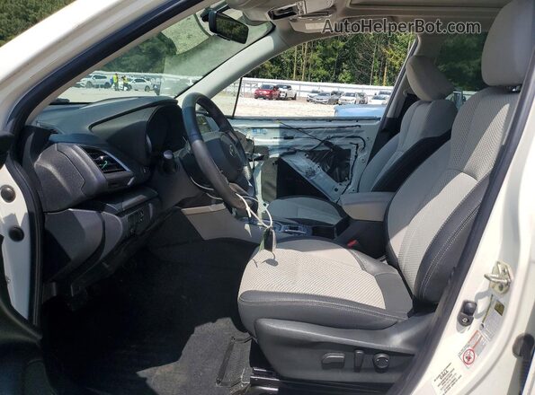 JF2SKAJC7LH529471 2020 SUBARU FORESTER Белый Вид салона спереди
