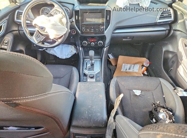 JF2SKAJC7LH555486 2020 SUBARU FORESTER Gray Widok deski rozdzielczej