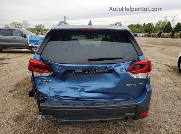 JF2SKAJC7MH560351 2021 SUBARU FORESTER Синий Вид сзади
