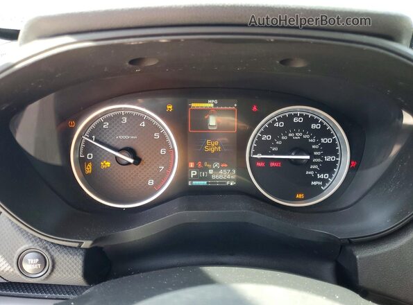 JF2SKAJC8MH403587 2021 SUBARU FORESTER Синий Вид щитка приборов