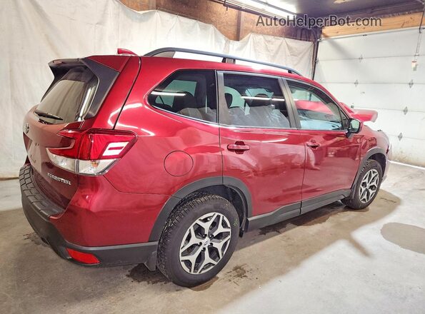 JF2SKAJC9MH531546 2021 SUBARU FORESTER Красный Задняя правая четверть