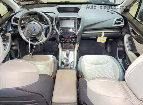 JF2SKAJC9MH531546 2021 SUBARU FORESTER Красный Вид панели приборов