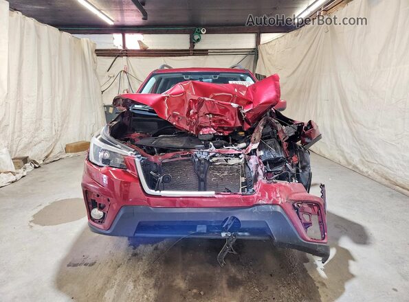 JF2SKAJC9MH531546 2021 SUBARU FORESTER Красный Вид спереди