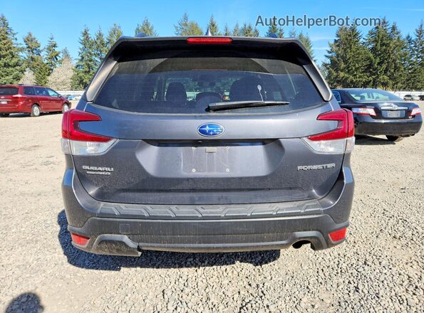 JF2SKAJCXLH403153 2020 SUBARU FORESTER Угольный Вид сзади