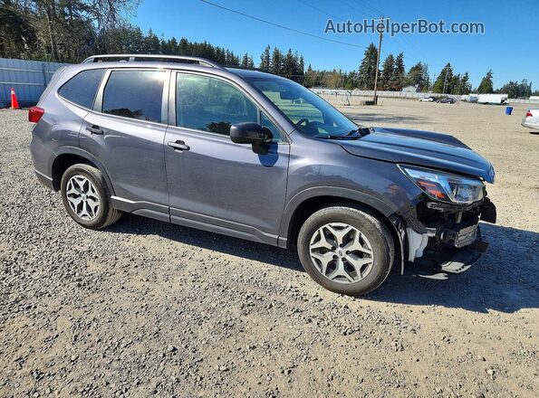 JF2SKAJCXLH403153 2020 SUBARU FORESTER Угольный Передняя правая четверть