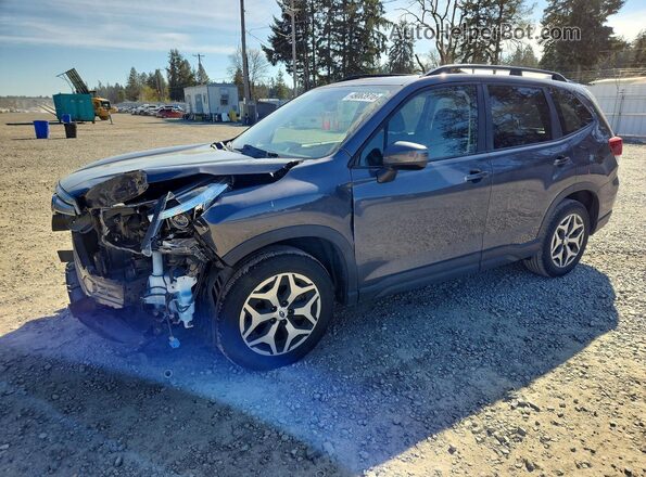 JF2SKAJCXLH403153 2020 SUBARU FORESTER Угольный Передняя левая четверть