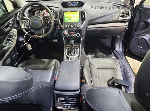 JF2SKALC0RH496206 2024 SUBARU FORESTER Black Widok deski rozdzielczej