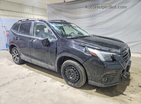 JF2SKALC0RH496206 2024 SUBARU FORESTER Black Przód prawy