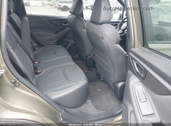 JF2SKALC4NH413323 2022 SUBARU FORESTER Green VIN კოდის სტიკერის ხედი