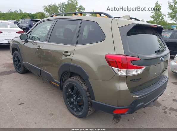 JF2SKALC4NH413323 2022 SUBARU FORESTER Green უკანა მარცხენა