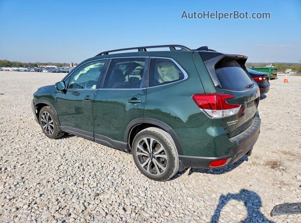 JF2SKALC5RH510696 2024 SUBARU FORESTER Green Trasero izquierdo