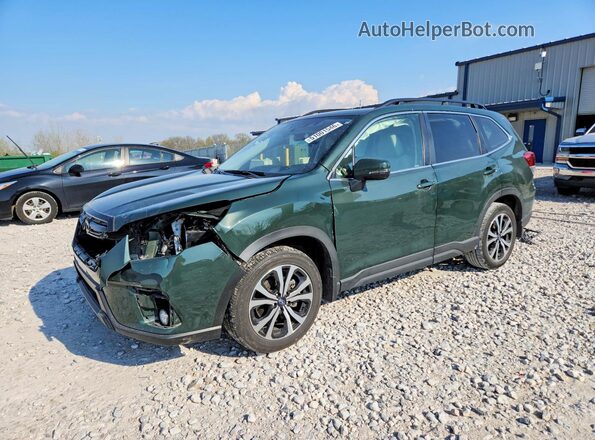 JF2SKALC5RH510696 2024 SUBARU FORESTER Green Vista tres cuartos delantera izquierda