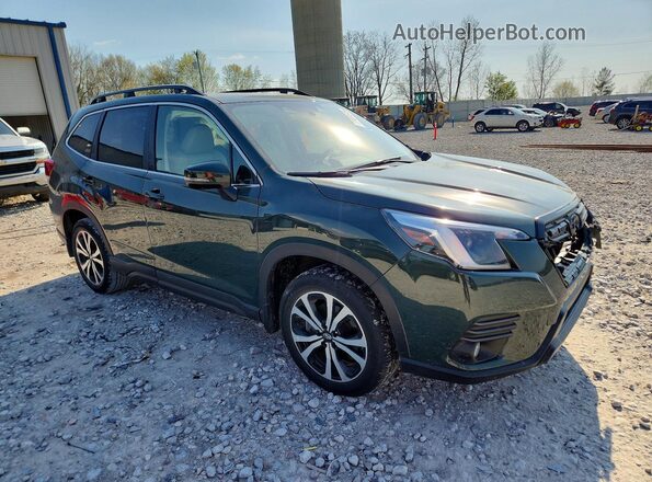 JF2SKALC5RH510696 2024 SUBARU FORESTER Green Delantero derecho