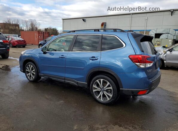 JF2SKALC6RH425026 2024 SUBARU FORESTER Blue Tył lewy