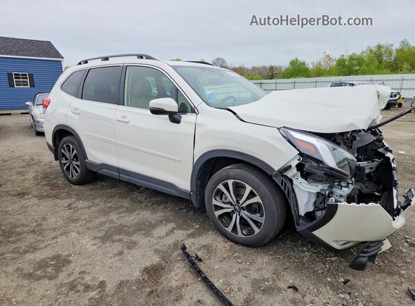 JF2SKALC7RH414455 2024 SUBARU FORESTER White წინა მარჯვენა