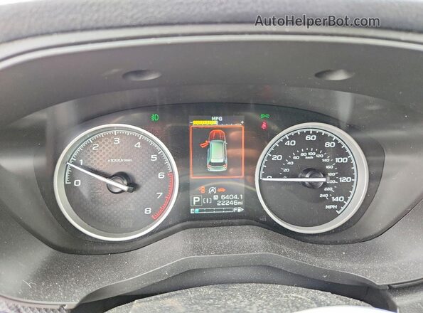 JF2SKALC8RH484854 2024 SUBARU FORESTER Серебряный Вид щитка приборов