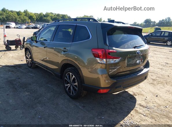 JF2SKALCXRH455677 2024 SUBARU FORESTER Green Tył lewy