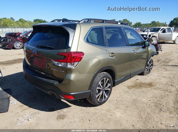 JF2SKALCXRH455677 2024 SUBARU FORESTER Green Tył prawy