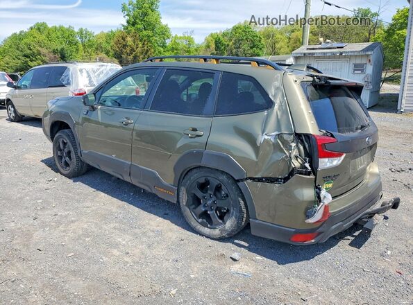 JF2SKAMC1NH464017 2022 SUBARU FORESTER Зеленый Задняя левая четверть