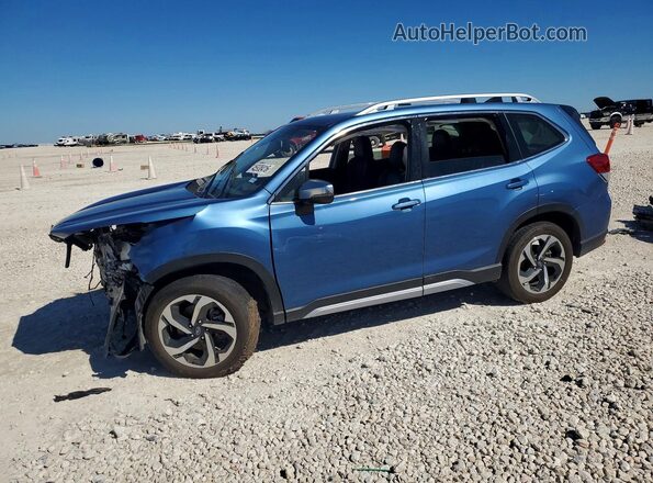 JF2SKAMC2RH401093 2024 SUBARU FORESTER Синий Передняя левая четверть