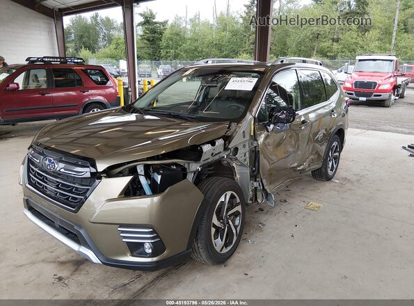 JF2SKAMC3RH469869 2024 SUBARU FORESTER Зеленый Передняя левая четверть