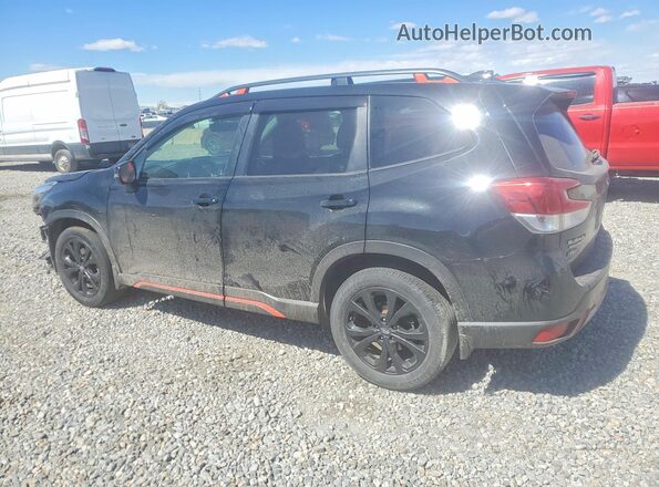 JF2SKAMC4LH537779 2020 SUBARU FORESTER Black Trasero izquierdo