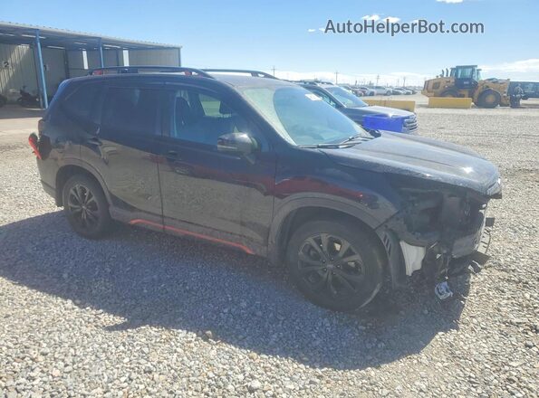 JF2SKAMC4LH537779 2020 SUBARU FORESTER Black Delantero derecho