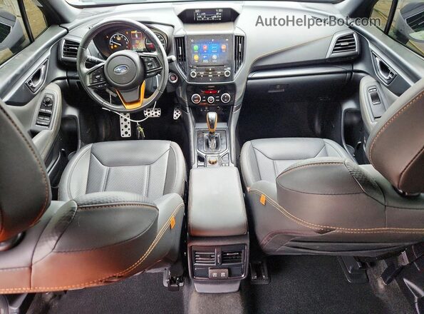 JF2SKAMC4NH430427 2022 SUBARU FORESTER White Dashboard view