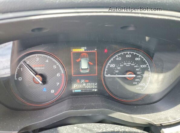 JF2SKAMC7LH562272 2020 SUBARU FORESTER Серебряный Вид щитка приборов