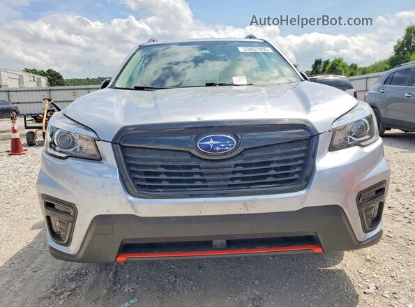 JF2SKAMC7LH562272 2020 SUBARU FORESTER Серебряный Вид спереди