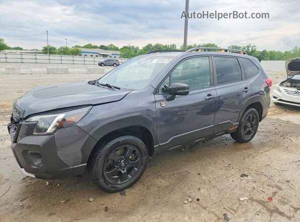 JF2SKAMC8NH420550 2022 SUBARU FORESTER Серый Передняя левая четверть