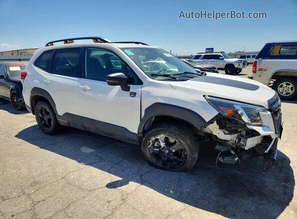 JF2SKAMCXNH431047 2022 SUBARU FORESTER White Front right