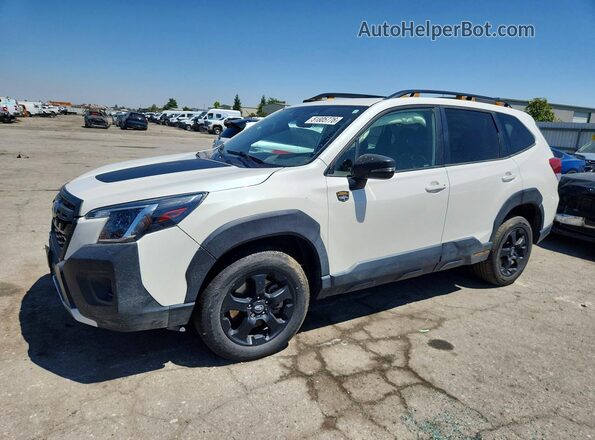 JF2SKAMCXNH431047 2022 SUBARU FORESTER White Front left