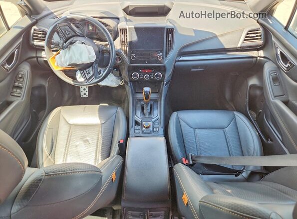 JF2SKAMCXNH431047 2022 SUBARU FORESTER White Dashboard view