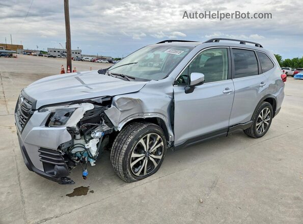 JF2SKANC5NH522614 2022 SUBARU FORESTER Серебряный Передняя левая четверть