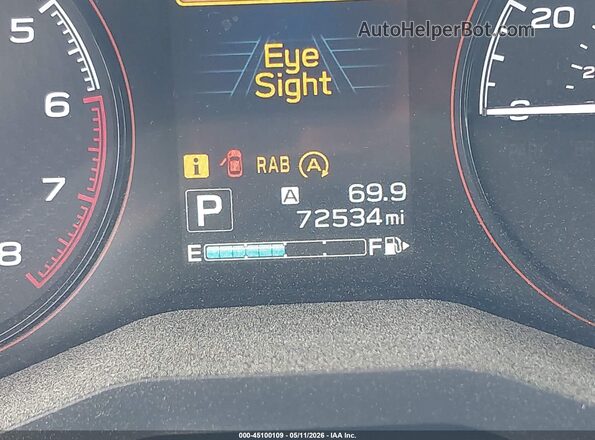 JF2SKAPC0KH457065 2019 SUBARU FORESTER Серый 