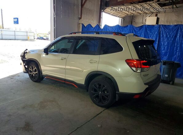 JF2SKAPC1KH419764 2019 SUBARU FORESTER Белый Задняя левая четверть