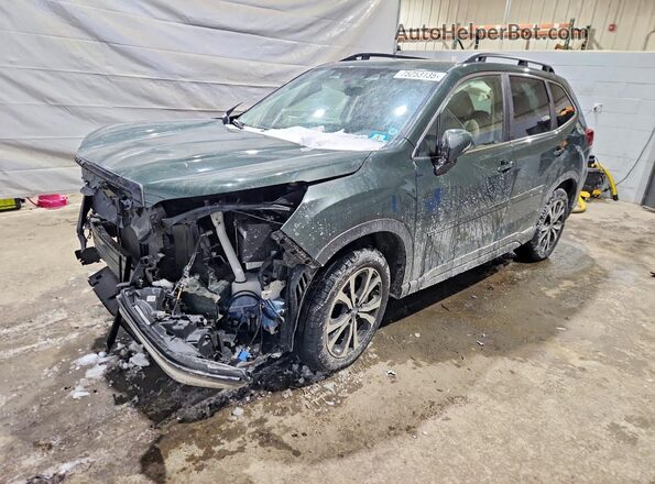 JF2SKAPC1PH406505 2023 SUBARU FORESTER Зеленый Передняя левая четверть