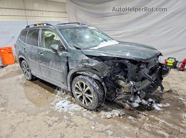 JF2SKAPC1PH406505 2023 SUBARU FORESTER Зеленый Передняя правая четверть